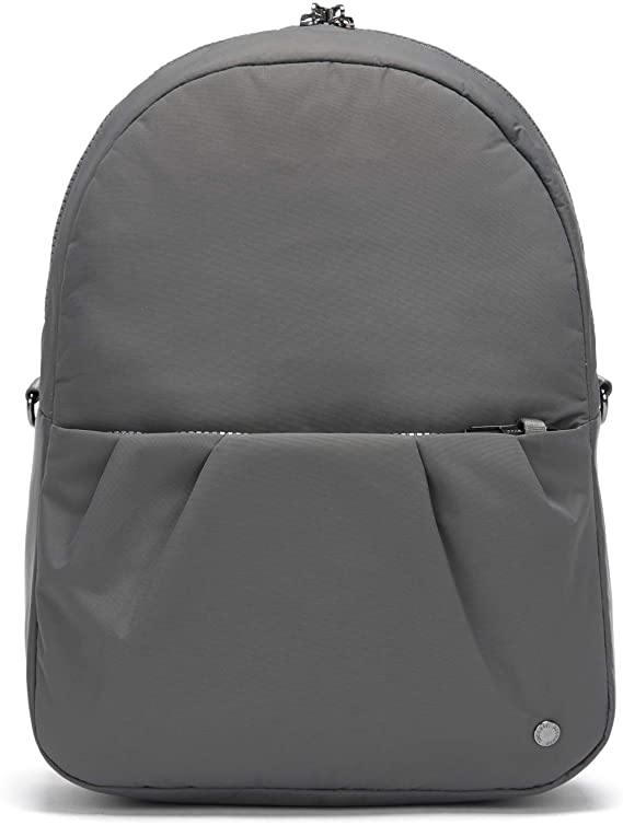 Pacsafe Citysafe CX Anti Theft Convertible Backpack - Fits 10" Tablet (ECONYL), Olive Grey, 8-5.5L (20410520)