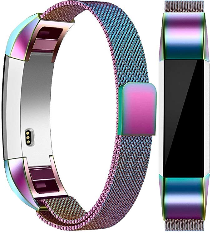 Vancle Metal Bands Compatible with Fitbit Alta HR Bands, Fitbit Alta Accessories Replacement Bands with Magnetic Closure Clasp for Fitbit Alta HR/Fitbit Alta