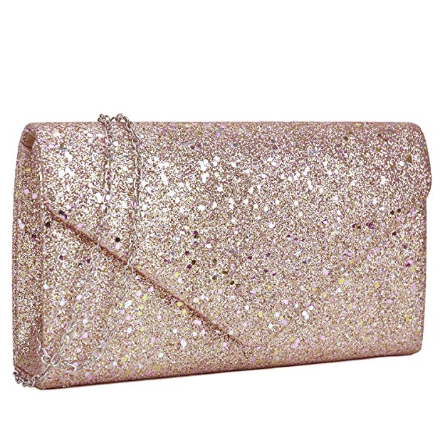 Dasein Women's Evening Clutch Bags Formal Party Clutches Wedding Purses Cocktail Prom Clutches