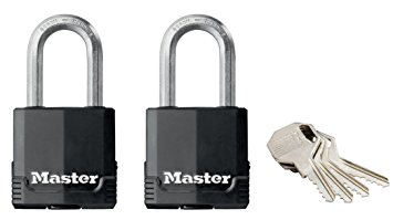 Master Lock M115EURTLF Excell 45mm Weathproof Padlocks Keyed Alike (Twin Pack)