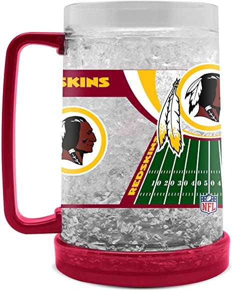 NFL Washington Redskins 16oz Crystal Freezer Mug