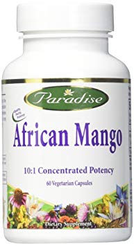 Paradise Herbs, African Mango, 60 Veggie Caps