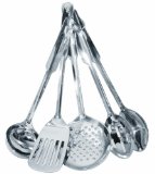 Amco Stainless Steel 5-Piece Utensil Set