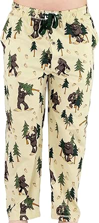 Lazy One Pajama Pants for Men, Men's Separate Bottoms, Lounge Pants, Funny, Humorous