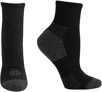 Doctor's Choice Diabetic Crew Socks, Half-Cushioned, Non-Binding, 2pk, Multiple Colors and Sizes