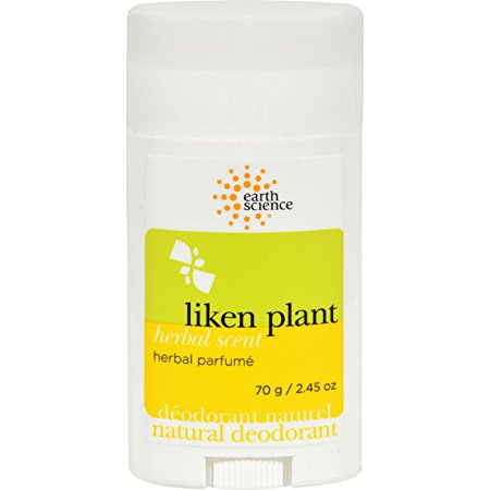 Earth Science Liken Plant Natural Deodorant Herbal Parfume -- 2.5 oz