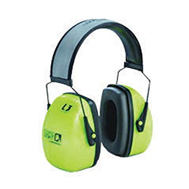 Honeywell HON1013941 Leightning Hi-Visibility L3HV Over-The-Head Earmuffs, English, 15.34 fl. oz., Plastic, 1" x 1" x 1"