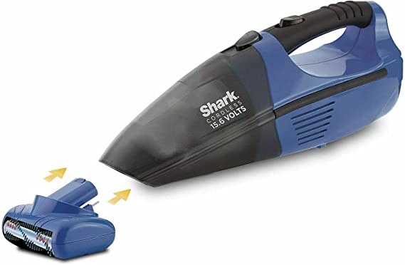 Shark SV75Z /LV800 Pet-Perfect Cordless Bagless Portable Lightweight Handheld Vacuum Rechargeable Battery Blue (Renewed)