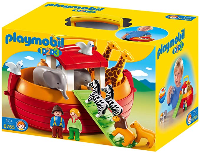 Playmobil 6765 1.2.3 Floating Take Along Noah´s Ark