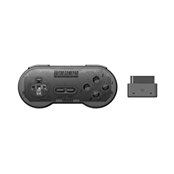 8Bitdo Sn30 2.4G Wireless Gamepad for Original SNES/Sfc (Transparent Edition) - Super NES