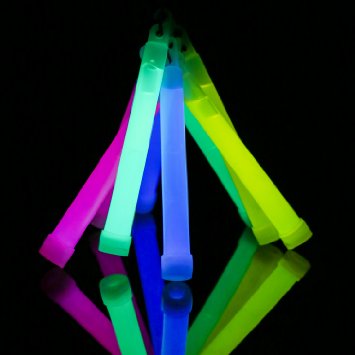 Etekcity 30 6 Premium Glow Sticks Lights Party Favors Supplies Assorted Colors