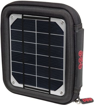 Voltaic Systems "Milliamp" Portable Solar Charger and 4,000mAh USB Battery Backup Bank for iPhone, iPad, Samsung Galaxy, Android, and USB Devices - 1019-S