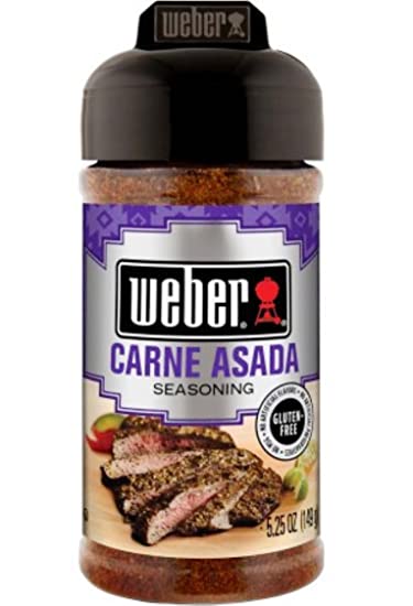 Weber Grill Seasoning Carne Asada, 5.25 Ounce