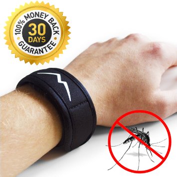 Natural Mosquito Repellent Bracelet  4 Free Natural Plant Refills30-DAY MONEY-BACK GUARANTEEPersonal Shield Is Ideal As a Travel Insect RepellentBest Pest Repellant for MosquitoesNo SprayNo Deet