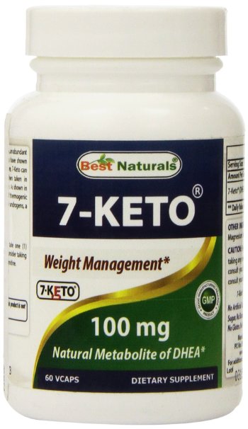 Best Naturals 7-keto Dhea Fat Loss Formula 100 Mg 60 Vcaps