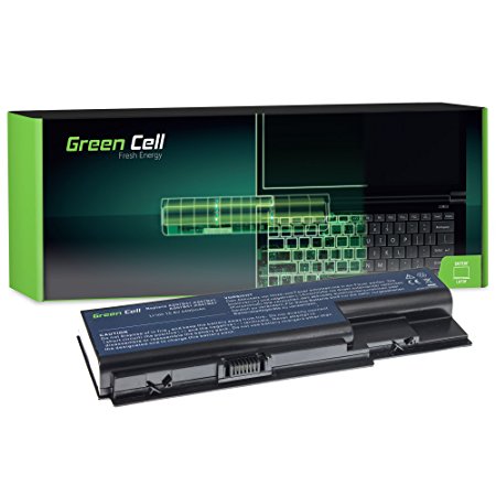 Green Cell® Standard Series Battery for Acer Aspire 6530 6530G 6920 6930 6930G 6935 7220 7520 7535 7535G 7738 7738G 7540 7540G 7720 7730 7740 7740G Laptop (6 Cells 4400mAh 10.8V Black)