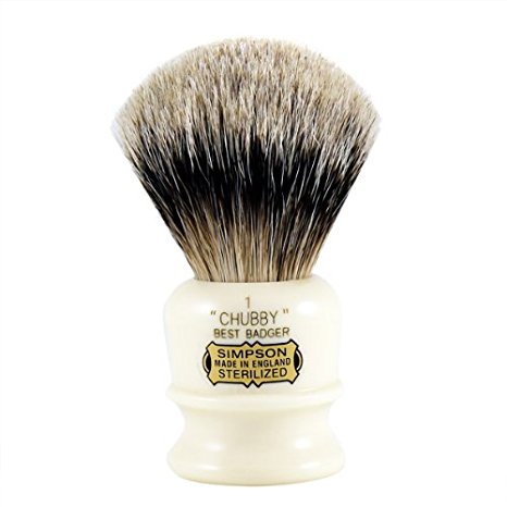 Simpson CH1 Chubby Best Badger Hair Shaving Brush