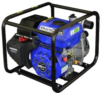 DuroMax XP650WP 3-Inch Intake 7 HP OHV 4-Cycle 220-Gallon-Per-Minute Gas-Powered Portable Water Pump