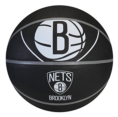 Spalding NBA Courtside Team Outdoor Rubber Basketball