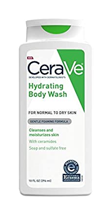 CeraVe Hydrating Body Wash 10 oz ( Pack of 2)