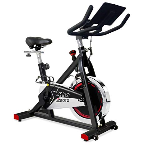 JOROTO Indoor Cycling Bike Stationary - Professional Exercise Bike Stationary Bike for Home Cardio Gym Workout