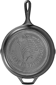 Lodge Cast Iron 10.25" Skillet with American Flag Design