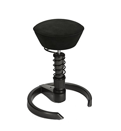 Via Seating Special Edition Swopper Stool, Black