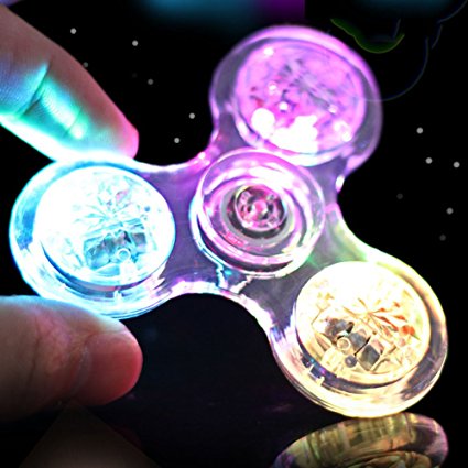STRESS SPINNER Colorful Camo Spinner Stress Reducer Fidget Finger Toys for ADD, ADHD, Anxiety, and Autism Adults Children