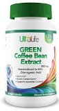 1 BEST Green Coffee Bean Extract For FAST Weight Loss For Men and Women Burns Both Fat and Sugar With No Side Effects Top Appetite Suppressant As Seen on TV Doctor Recommended 800 mg Capsule of Pure Green Coffee Bean Standardized to a FULL 50 Chlorogenic Acid for Best and Fastest Results 60 Easy-to-Swallow Veggie Capsules NO Artificial Ingredients NO Binders or Fillers Only 100 PURE Green Coffee Bean Extract Your Safe and Effective Way to Lose Weight You Can Always TRUST UltaLife Money Back Guarantee Buy 2 Get FREE Shipping
