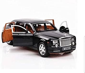evie Rolls Royce Phantom Metal Car Toy Vehicles Car Model Toys for Children (Multi Color) (Black, Red)