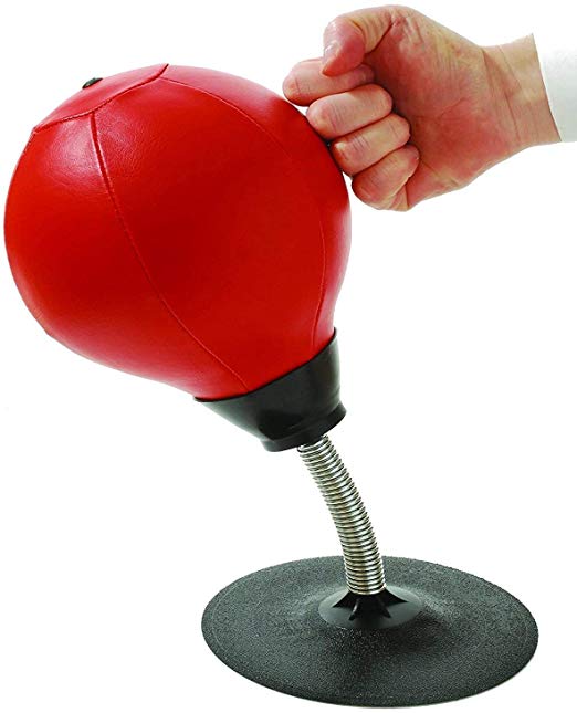 Tech Tools Stress Buster Desktop Punching Ball (Certified Refurbished)