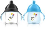 Philips Avent My Penguin Sippy Cup Blue 9 Ounce Pack of 2 Stage 2