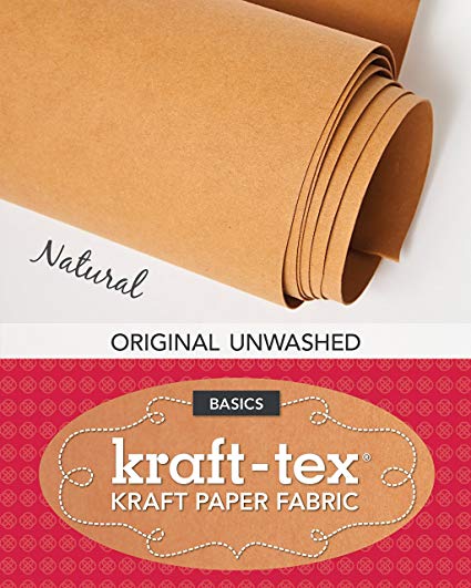 Kraft Tex Paper Fabric Natural 18In X 1.63Yd