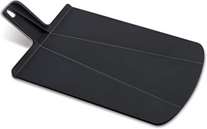 Joseph Joseph Large Chop2 Pot Plus Folding Chopping Board, Black