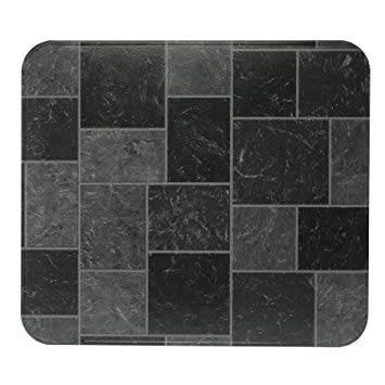HY-C T2UL2832GT-1C Slate Tile Stove Board, 28" x 32", Gray