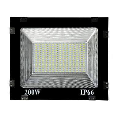Gesto 200 Watt Ultra Thin Slim Ip66 LED Flood Outdoor Light Cool White Waterproof- 200W
