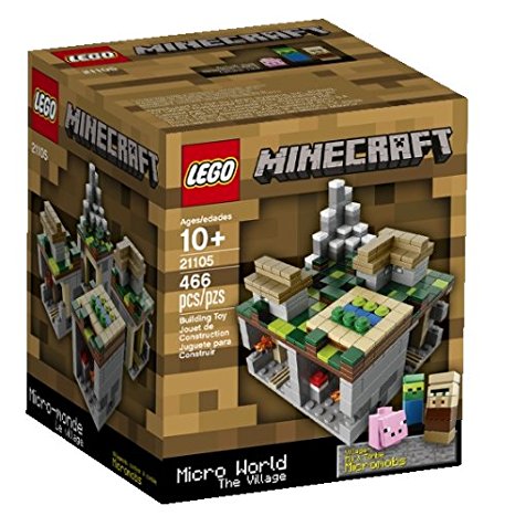 LEGO Minecraft Micro World The Village 21105 (Discontinued by manufacturer)