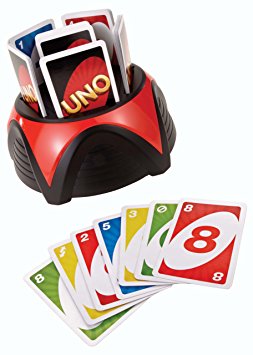 Mattel Games UNO Blast, The Unpredictable Card Blasting Family Game (Electronic Toy)