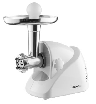 Gourmia GMG400 PrimePro Electric Meat Grinder Mincer with 2 Grinding Plates and Reverse Function