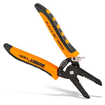 Jakemy Professional Multi-Purpose Electrical Wire Stripping Tool, Bolt Cutter, Wire Crimper, Crimping Tool Hand Tool), Repair Tool
