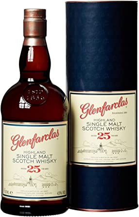 Glenfarclas 25 Years Old Single Malt Scotch Whisky, 70cl