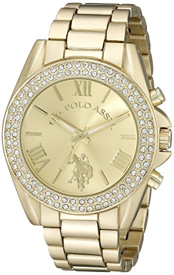 U.S. Polo Assn. Women's USC40036 Gold-Tone Watch