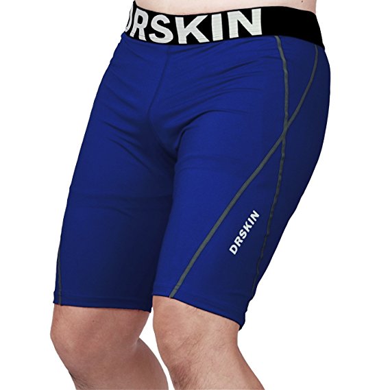 DRSKIN Compression Cool Dry Sports Tights Pants Shorts Baselayer Running Leggings Rashguard Men