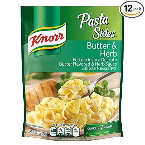 Knorr Pasta Sides Dish, Butter & Herb, 4.4 oz