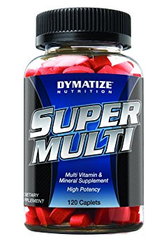Dymatize Super Multi Vitamins, 120 Caplets
