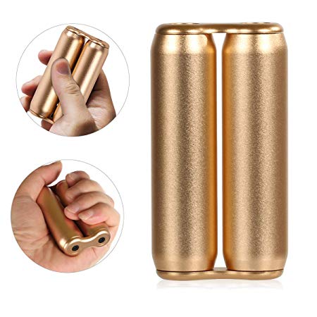Anti-Anxiety Toys,Handheld Fidget Toy for Adults,Relieving Stress Boredom ADHD Autism,Easy to Carry and Use (Gold)