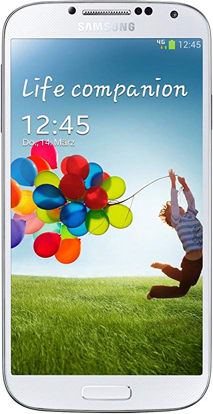 Samsung Galaxy S4 GT-I9500 Factory Unlocked Cellphone, 16GB, White