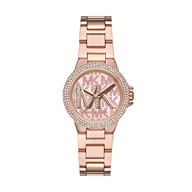 Michael Kors Camille Analog Pink Dial Women's Watch-MK7197