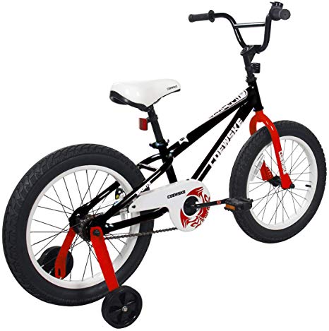 FOUJOY Kids Sporty Bike 16 Inch for Children Age 4-8