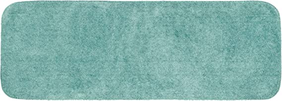 Garland Rug Traditional Bath Rug, 22-Inch by 60-Inch, Seafoam